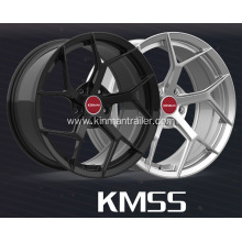 Custom Made Forged Alloy Wheels Black For Luxury Vehicles